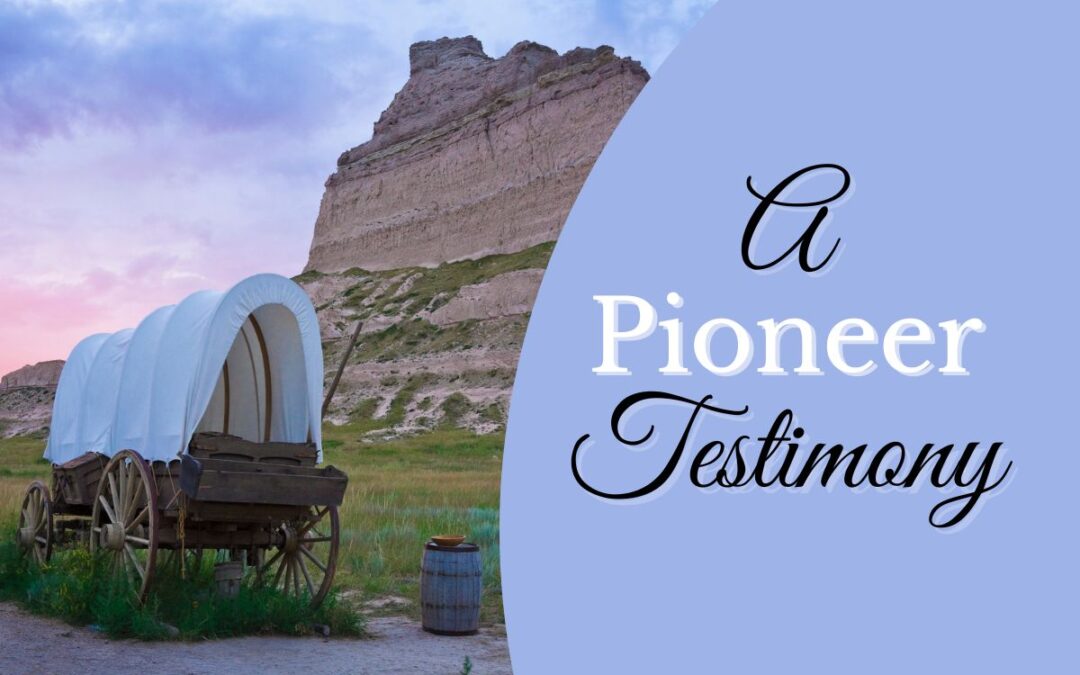 A Pioneer Testimony